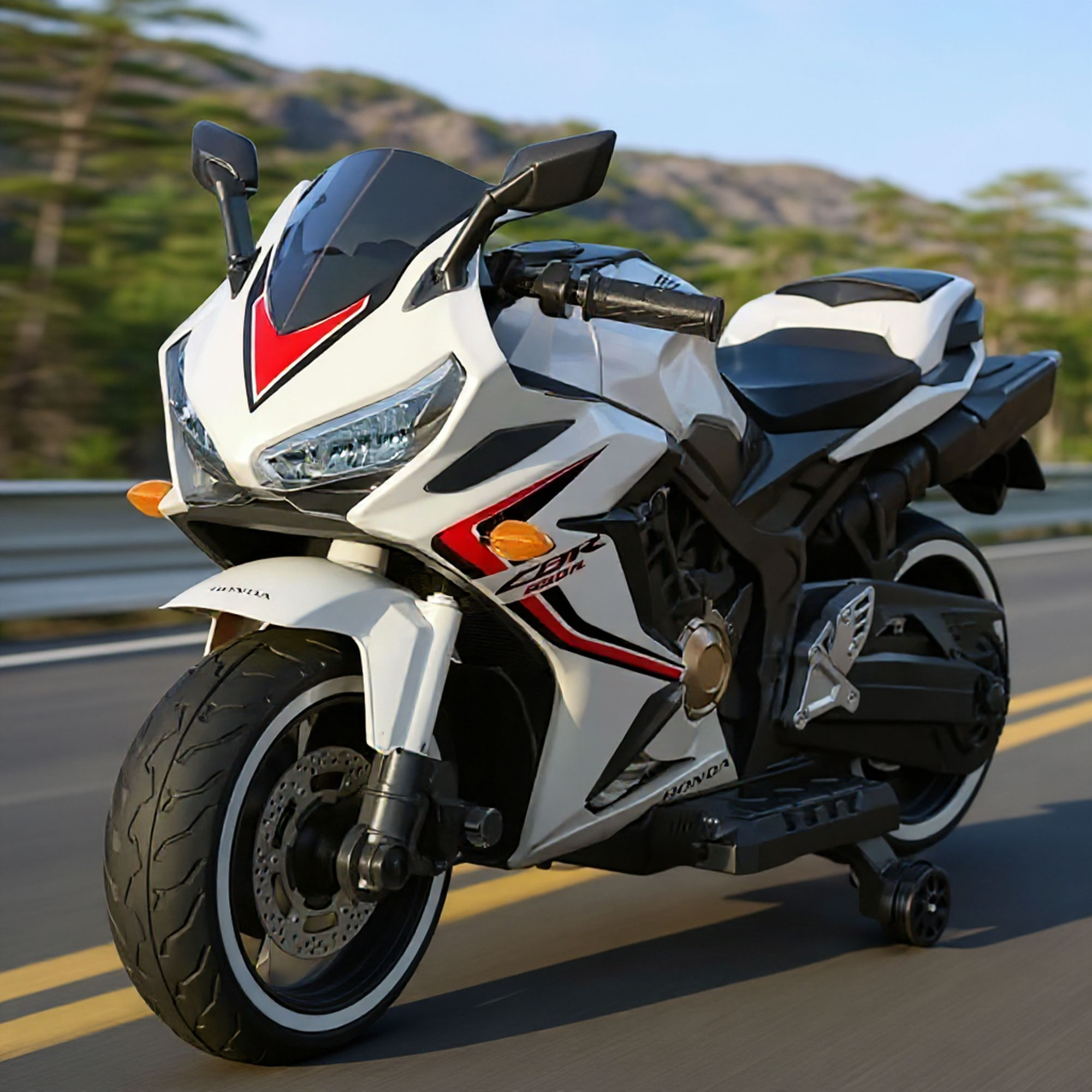 دراجة نارية صغيرة 12 فولت للأطفال 12V Mini Motorcycle - الصورة 2