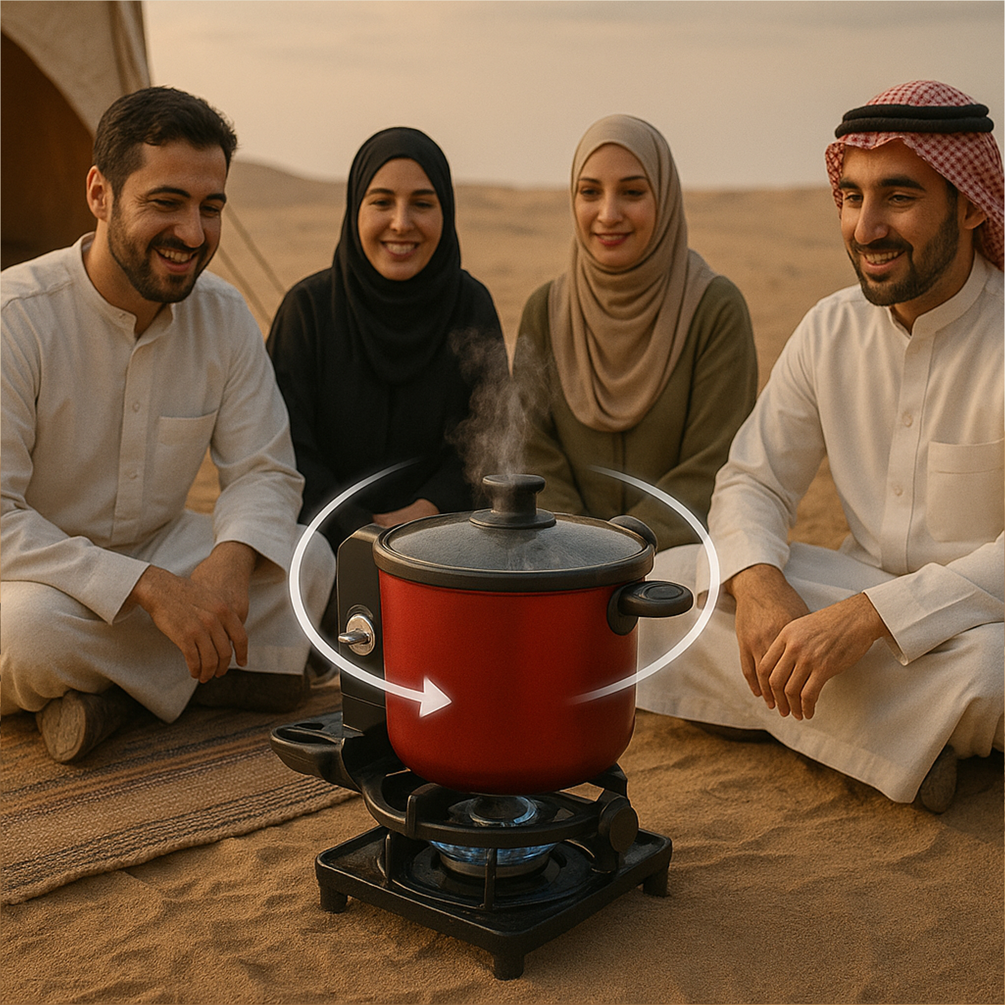 الة طهي و قدر المندى اوتوماتيكية متعددة الوظائف 6 دورات في الدقيقة - الصورة 7