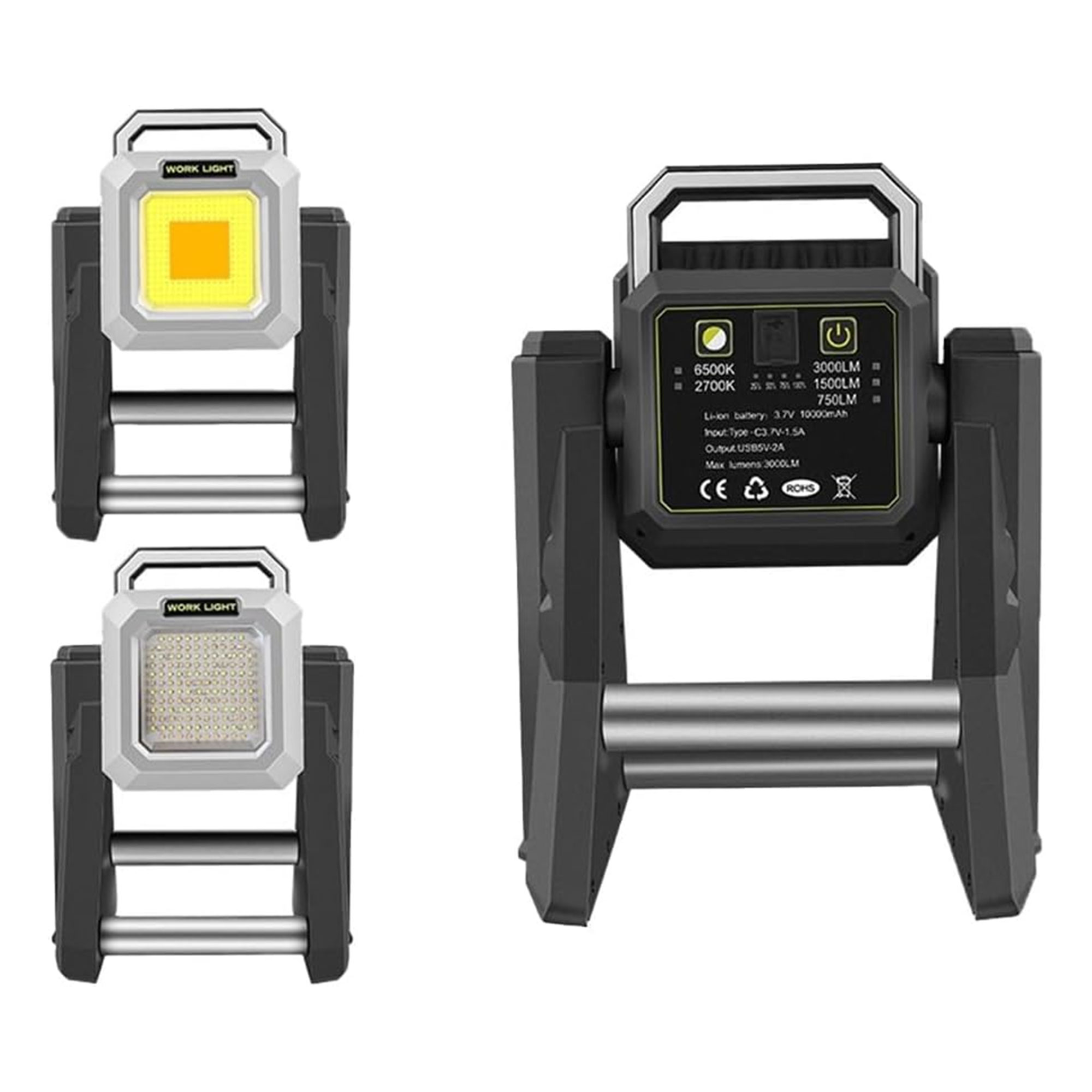 كشاف الجلسة محمول للتخييم بستاند قابل للتمدد - الصورة 3