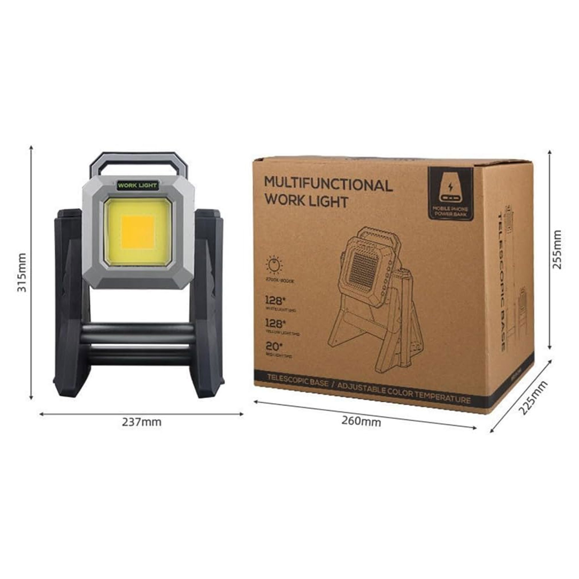 كشاف الجلسة محمول للتخييم بستاند قابل للتمدد - الصورة 6