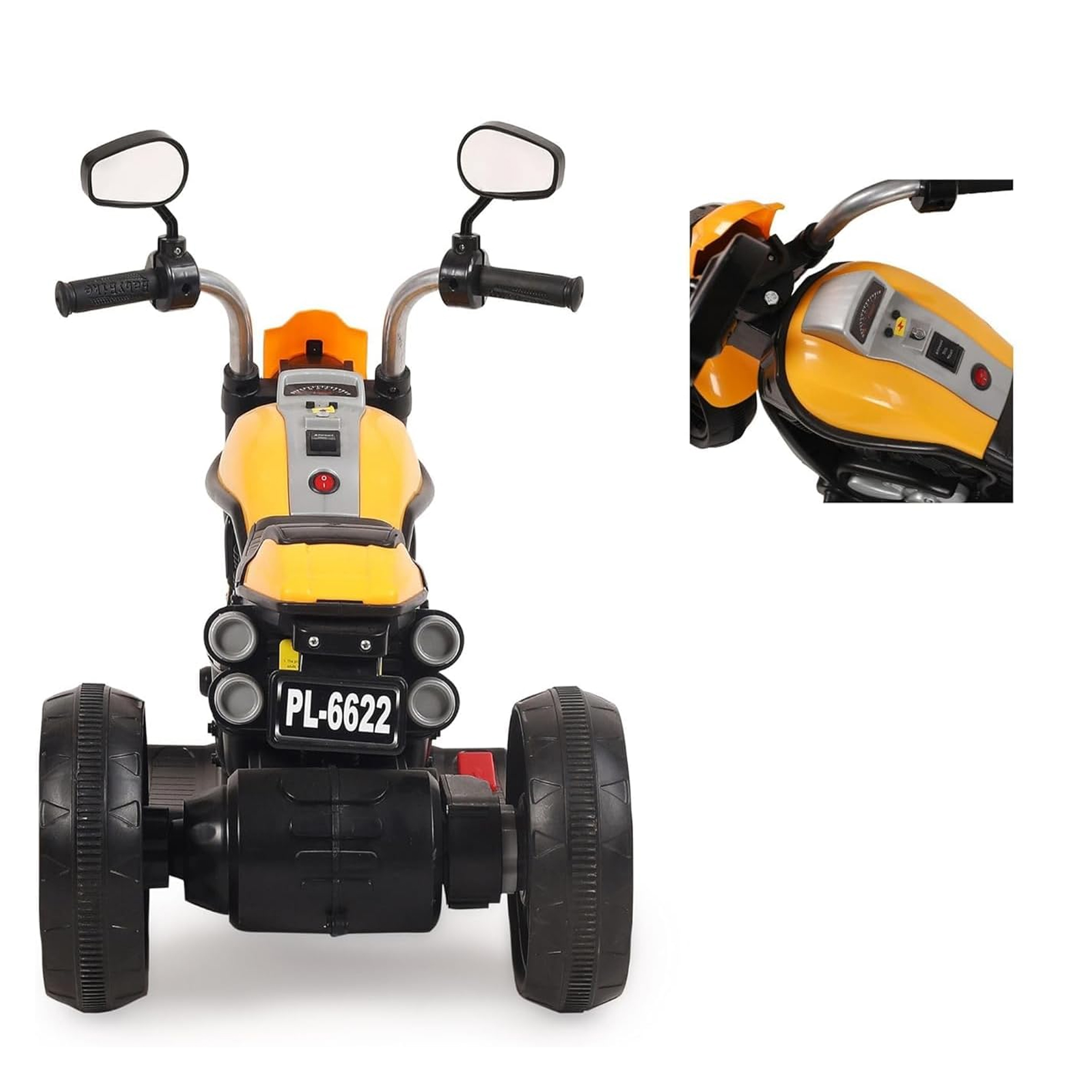 دراجة نارية كهربائية ثلاثية العجلات للأطفال - الصورة 3